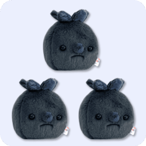 Forgotten Blueberry Plush 3PCS